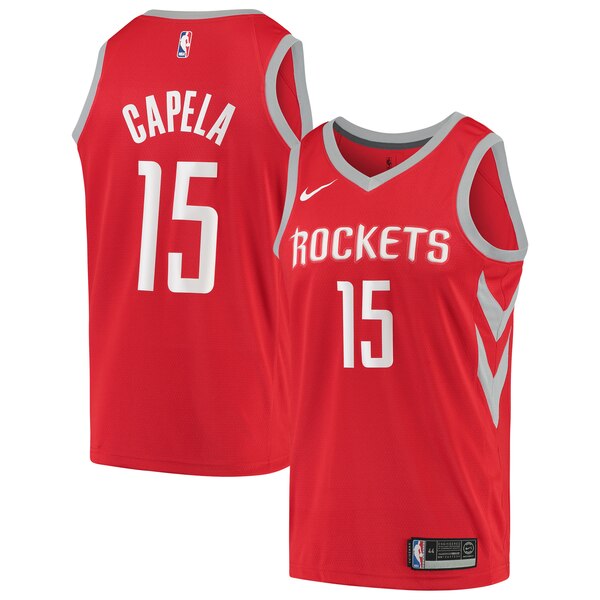 maglia clint capela15 2020 houston rockets rosso